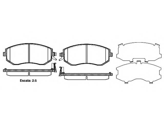 Тормозные колодки для моделей: SUBARU (IMPREZA, BRZ), TOYOTA (GT)