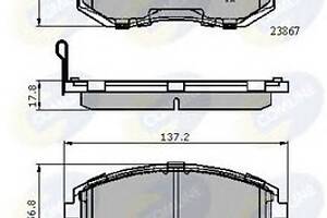 Тормозные колодки для моделей: SUBARU (IMPREZA, IMPREZA,FORESTER,OUTBACK,LEGACY,LEGACY,IMPREZA,FORESTER,OUTBACK,LEGACY,