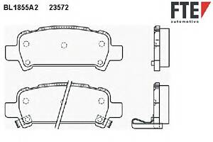 Гальмівні колодки для моделей: SUBARU (LEGACY, IMPREZA, IMPREZA, FORESTER, IMPREZA, LEGACY, LEGACY,