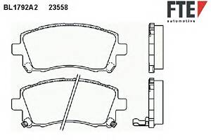 Гальмівні колодки для моделей: SUBARU (LEGACY, IMPREZA, IMPREZA, FORESTER, IMPREZA, LEGACY, LEGACY, LEGACY,