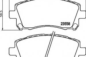 Тормозные колодки для моделей: SUBARU (LEGACY, IMPREZA,IMPREZA,FORESTER,LEGACY,LEGACY,LEGACY,IMPREZA,IMPREZA,OUTBACK,OU