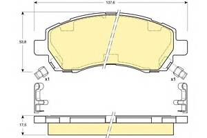 Тормозные колодки для моделей: SUBARU (LEGACY, IMPREZA,IMPREZA,IMPREZA,LEGACY,LEGACY,LEGACY,IMPREZA)