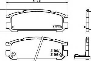 Тормозные колодки для моделей: SUBARU (LEGACY, LEGACY,LEGACY,IMPREZA,IMPREZA,IMPREZA,SVX,LEGACY,LEGACY,LEGACY,LEGACY)