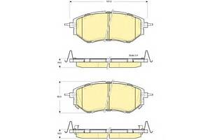 Тормозные колодки для моделей: SUBARU (LEGACY, LEGACY,TRIBECA,OUTBACK,LEGACY,LEGACY,FORESTER)