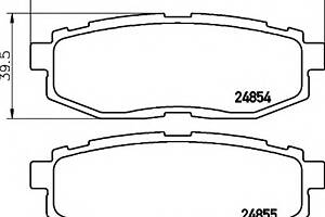 Тормозные колодки для моделей: SUBARU (TRIBECA, IMPREZA,OUTBACK,LEGACY,LEGACY,IMPREZA,BRZ), TOYOTA (GT)