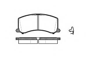 Тормозные колодки для моделей: SUZUKI (BALENO, BALENO,BALENO)