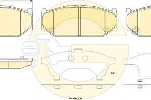 Тормозные колодки для моделей: SUZUKI (SWIFT, SWIFT)