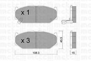 Тормозные колодки для моделей: SUZUKI (SWIFT)