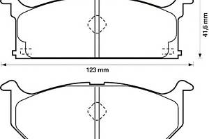 Колодки гальмівні для моделей:SUZUKI (SWIFT)