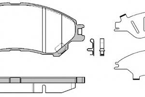 Тормозные колодки для моделей: SUZUKI (SX4)