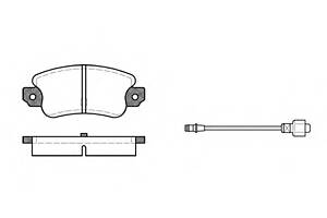 Гальмівні колодки для моделей: TALBOT (SIMCA, 160, 180)