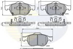 Тормозные колодки для моделей: TOYOTA (AVENSIS, AVENSIS,AVENSIS,AVENSIS)