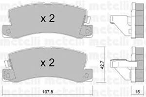 Тормозные колодки для моделей: TOYOTA (CAMRY, CAMRY,CARINA,CARINA,CARINA,CELICA,CELICA,CELICA,CELICA,CELICA)