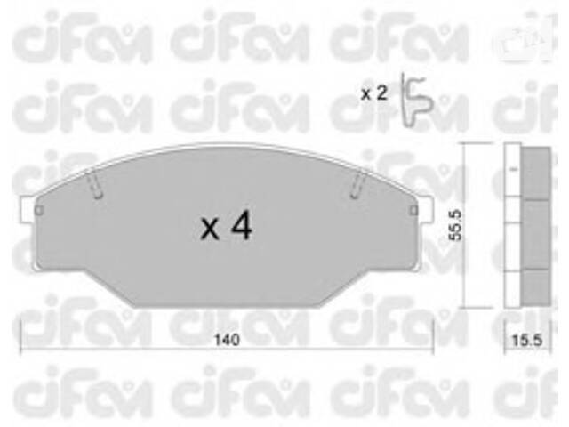 Тормозные колодки для моделей: TOYOTA (CAMRY, CAMRY,HILUX,HIACE,HIACE,DYNA,HILUX,HIACE), VOLKSWAGEN (TARO)