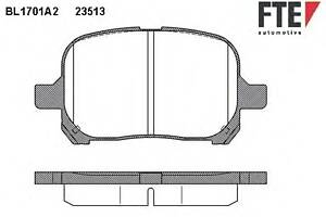 Тормозные колодки для моделей: TOYOTA (CAMRY, PREVIA)