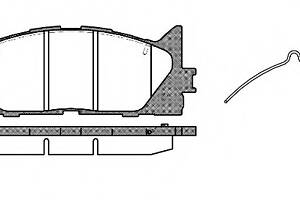 Тормозные колодки для моделей: TOYOTA (CAMRY, RAV-4,CAMRY,CAMRY)