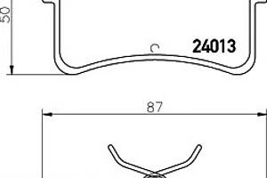 Тормозные колодки для моделей: TOYOTA (COROLLA, COROLLA,COROLLA,AVENSIS,AVENSIS,AVENSIS,COROLLA)