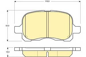 Тормозные колодки для моделей: TOYOTA (COROLLA, COROLLA,COROLLA,COROLLA)