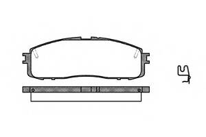 Тормозные колодки для моделей: TOYOTA (CRESSIDA)