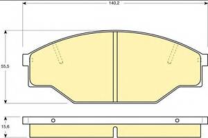 Тормозные колодки для моделей: TOYOTA (HILUX, HILUX), VOLKSWAGEN (TARO)