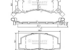 Тормозные колодки для моделей: TOYOTA (PREVIA)