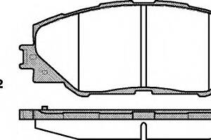 Тормозные колодки для моделей: TOYOTA (RAV-4, AURIS,PRIUS,AURIS,RAV-4,AURIS)