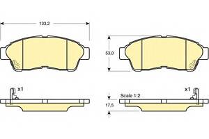 Тормозные колодки для моделей: TOYOTA (RAV-4, CELICA,RAV-4)