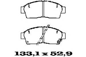 Тормозные колодки для моделей: TOYOTA (RAV-4, COROLLA,COROLLA,COROLLA,CAMRY,CAMRY,CARINA,CARINA,CARINA,CELICA,PICNIC,CO