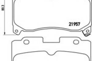 Тормозные колодки для моделей: TOYOTA (SUPRA, CELICA)