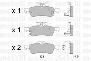 Тормозные колодки для моделей: TOYOTA (YARIS, YARIS)