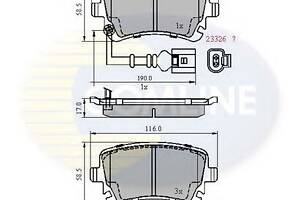 Тормозные колодки для моделей: VOLKSWAGEN (MULTIVAN, TRANSPORTER,TRANSPORTER,TRANSPORTER)