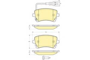 Тормозные колодки для моделей: VOLKSWAGEN (MULTIVAN, TRANSPORTER,TRANSPORTER,TRANSPORTER)