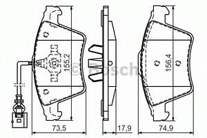 Тормозные колодки для моделей: VOLKSWAGEN (MULTIVAN, TRANSPORTER,TRANSPORTER,TRANSPORTER)