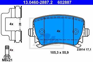 Тормозные колодки для моделей: VOLKSWAGEN (PASSAT, PASSAT,PASSAT,PASSAT,PASSAT,PASSAT-CC,PASSAT)