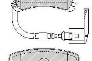 Тормозные колодки для моделей: VOLKSWAGEN (PHAETON)