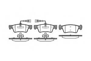 Тормозные колодки для моделей: VOLKSWAGEN (TOUAREG, MULTIVAN,TRANSPORTER,TRANSPORTER,TRANSPORTER)