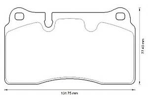 Тормозные колодки для моделей: VOLKSWAGEN (TOUAREG, TOUAREG)