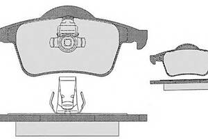 Тормозные колодки для моделей: VOLVO (S80, V70,S60,XC70,XC90,S60)