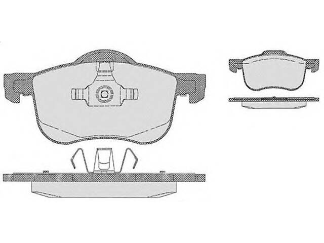 Гальмівні колодки для моделей: VOLVO (S80, V70, S60, XC70, XC90)