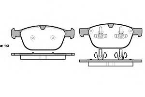 Колодки гальмівні для моделей:VOLVO (XC60)
