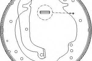 Тормозные колодки барабанные для моделей: ALFA ROMEO (AR, AR), CITROËN (C25,C25,C25), FIAT (DUCATO,DUCATO,DUCATO,DUCATO