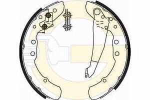 Тормозные колодки барабанные для моделей: AUDI (80, 80,100,100,100,100,100,100), HONGQI (CA,CENTURY,MINGSHI), SEAT (INC