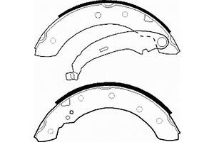 Тормозные колодки барабанные для моделей: BMW (1500-2000), CITROËN (ZX,SAXO,XSARA,XSARA,XSARA,ZX), DACIA (LOGAN,LOGAN,