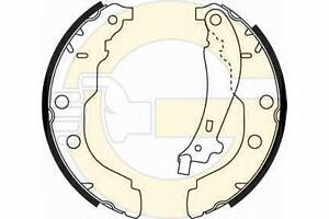 Тормозные колодки барабанные для моделей: CITROËN (XSARA), PEUGEOT (406,406,406)