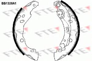 Тормозные колодки барабанные для моделей: DACIA (LOGAN, SANDERO), NISSAN (MICRA), RENAULT (CLIO,CLIO,THALIA,LOGAN)