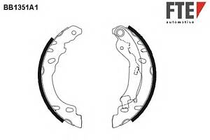 Тормозные колодки барабанные для моделей: FIAT (PANDA, 500,PANDA,500), FORD (KA)