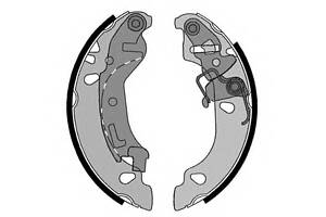 Тормозные колодки барабанные для моделей: FIAT (PANDA, PANDA)