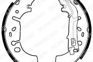 Тормозные колодки барабанные для моделей: FIAT (PUNTO, LINEA), OPEL (CORSA,CORSA), VAUXHALL (CORSA)