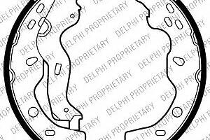 Колодки гальмові барабанні для моделей: FIAT (SEDICI), SUZUKI (SX4, SX4)