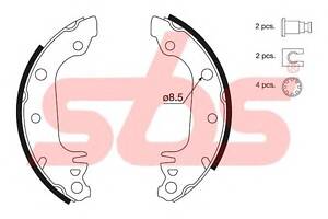 Тормозные колодки барабанные для моделей: FORD (FIESTA)